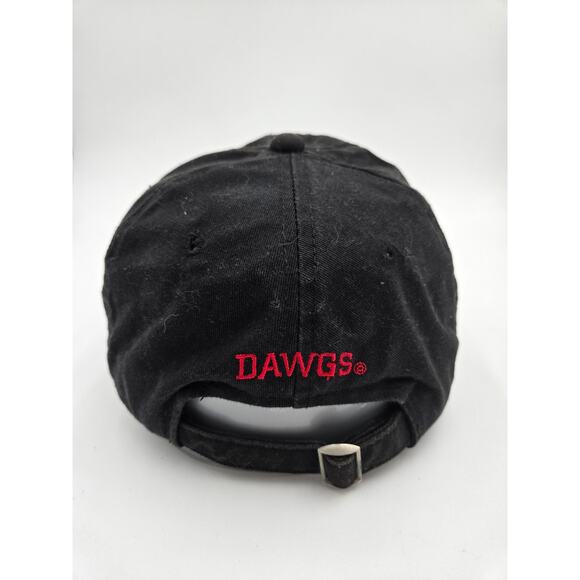 Georgia Bulldogs “G” Strapback Hat Black Adjustable NCAA Cap - Picture 2 of 5